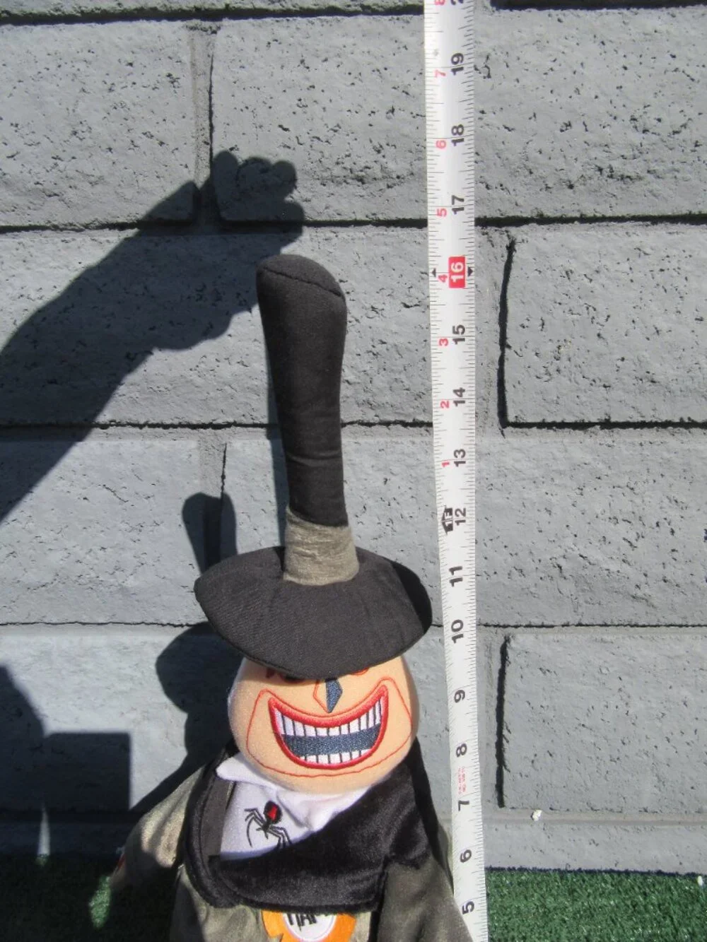 Disney The Nightmare Before Christmas Mayor Animated Rotating Head Musical Plush